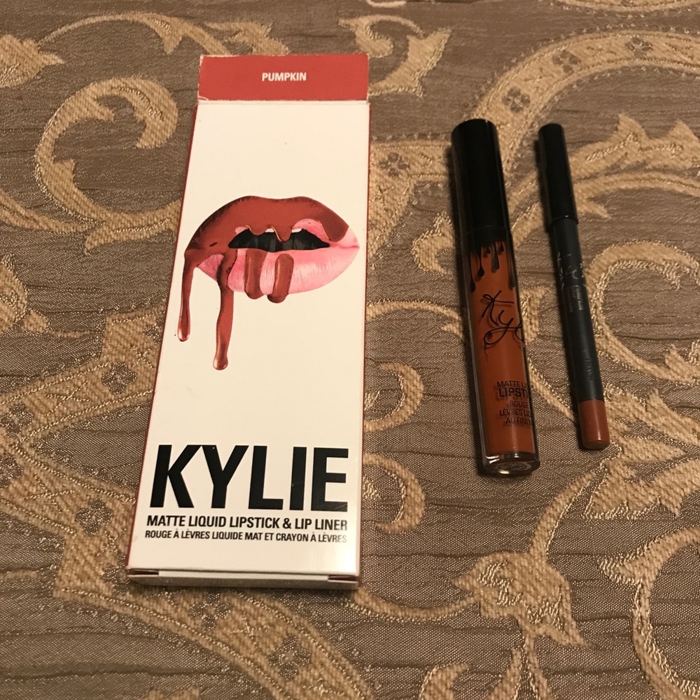 💯Authentic Kylie Lip Kit- Pumpkin